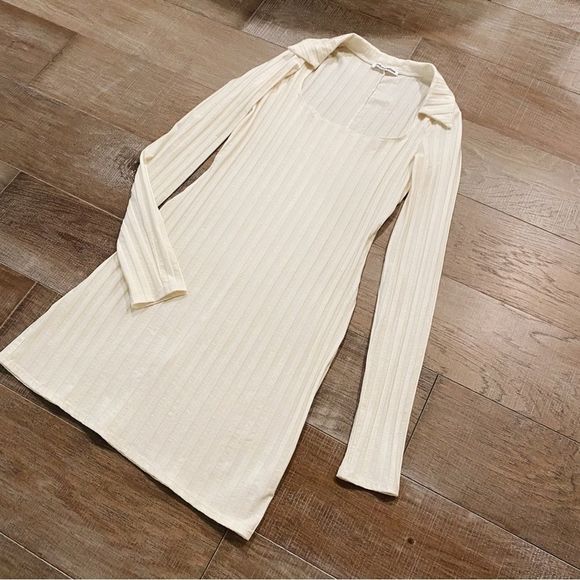 Reformation Vittoria Dress in Ivory Sz M - Picture 6 of 6